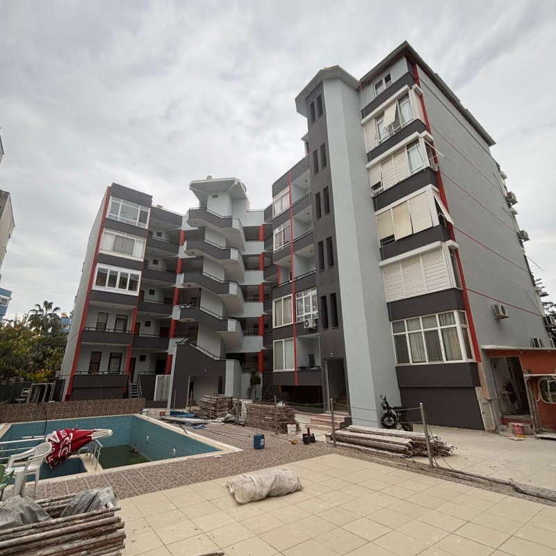 Özgünkent sitesi 3.500 metrekare dekoratif sıva uygulaması